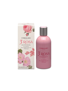 3 Rosa（トレ ローザ）｜シャワージェル 250ml ｜L'ERBOLARIO