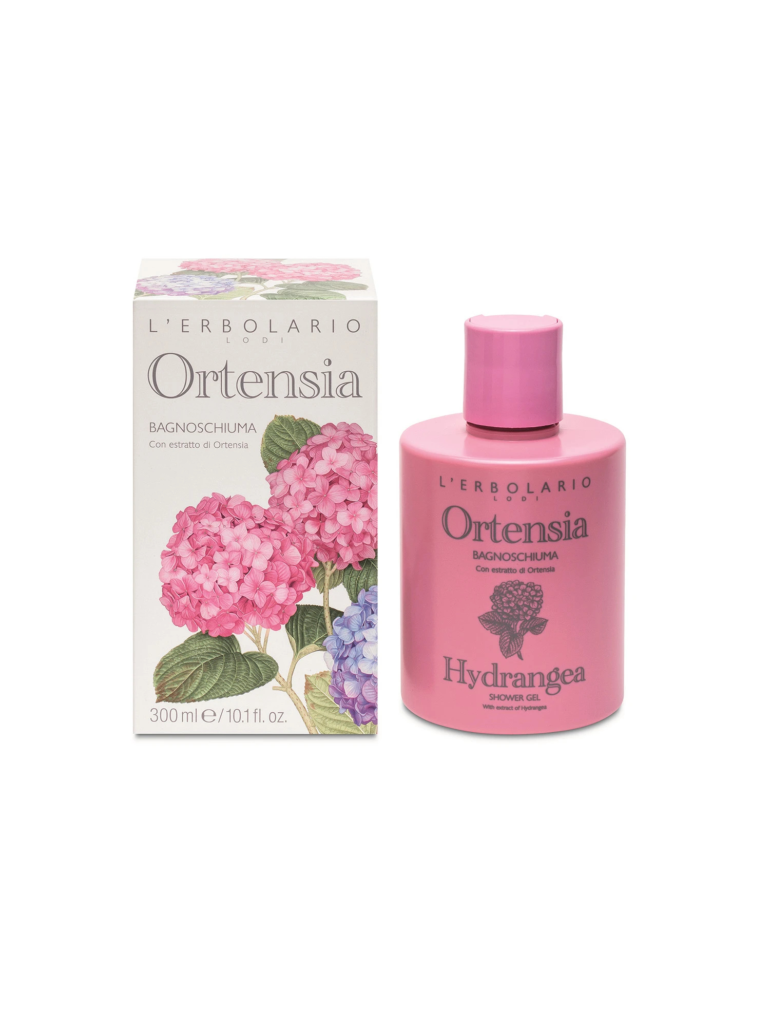 Ortensia（オルテンシア）｜シャワージェル 300ml ｜L'ERBOLARIO