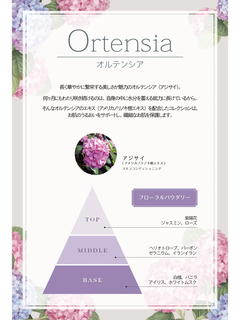 Ortensia(オルテンシア) |ルームディフューザー 125ml