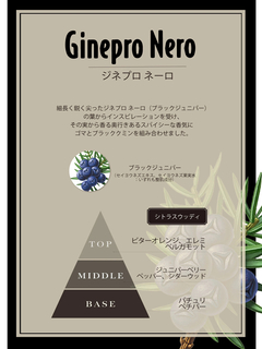 Ginepro Nero(ジネプロ ネーロ) |シャワーシャンプー 250ml