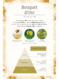Bouquet d'Oro(ブーケ ドーロ) |パフューム 50ml