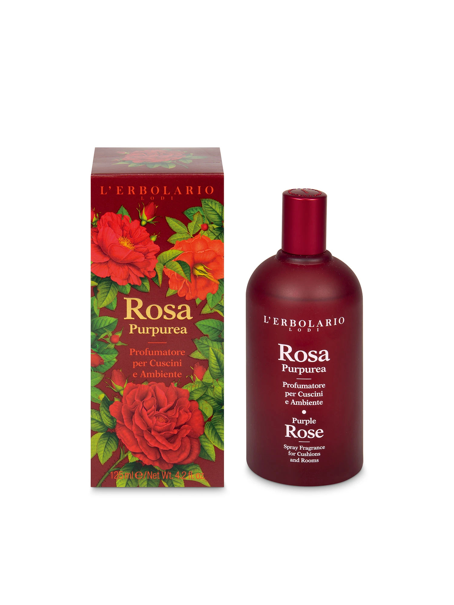 Rosa Purprea（ローザ プルプレア）｜スプレーフレグランス 125ml ｜L'ERBOLARIO（レルボラリオ）公式オンラインストア