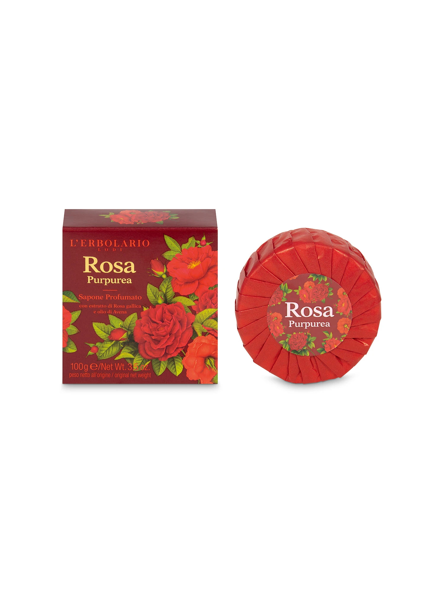 Rosa Purprea（ローザ プルプレア）｜パフュームドソープ 100g